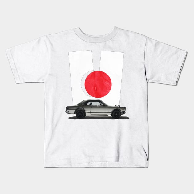 Hakosuka Kids T-Shirt by mvommen